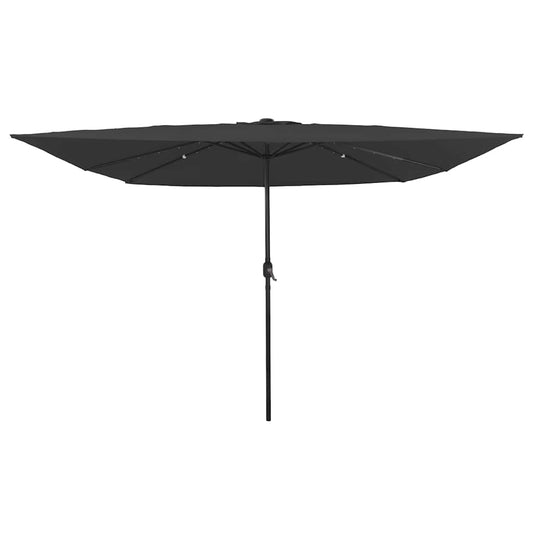 vidaXL Garden Parasol Anthracite 295 x 295 x 245 cm