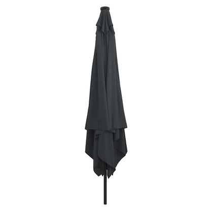vidaXL Garden Parasol Anthracite 295 x 295 x 245 cm