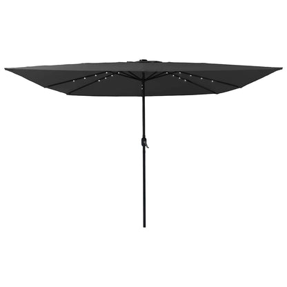 vidaXL Garden Parasol Anthracite 295 x 295 x 245 cm