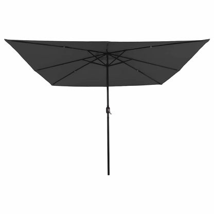 vidaXL Garden Parasol Anthracite 295 x 295 x 245 cm