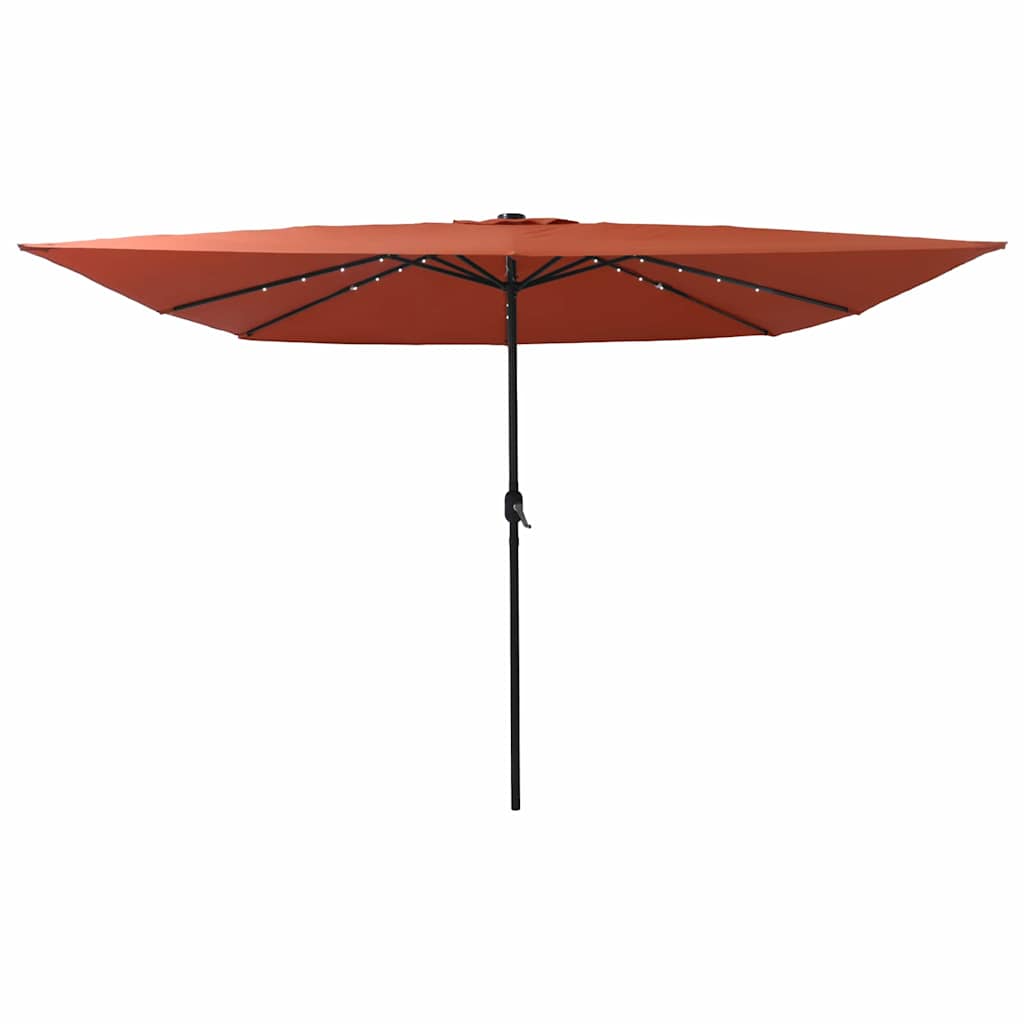 vidaXL Garden Parasol Terracotta 295 x 295 x 245 cm