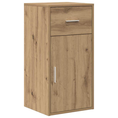 vidaXL Corner Desk with Drawer Artisan Oak 102 x 88 x 75 cm
