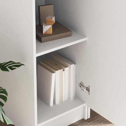 vidaXL Desk 2 pcs White