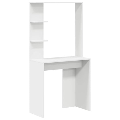 vidaXL Desk 2 pcs White