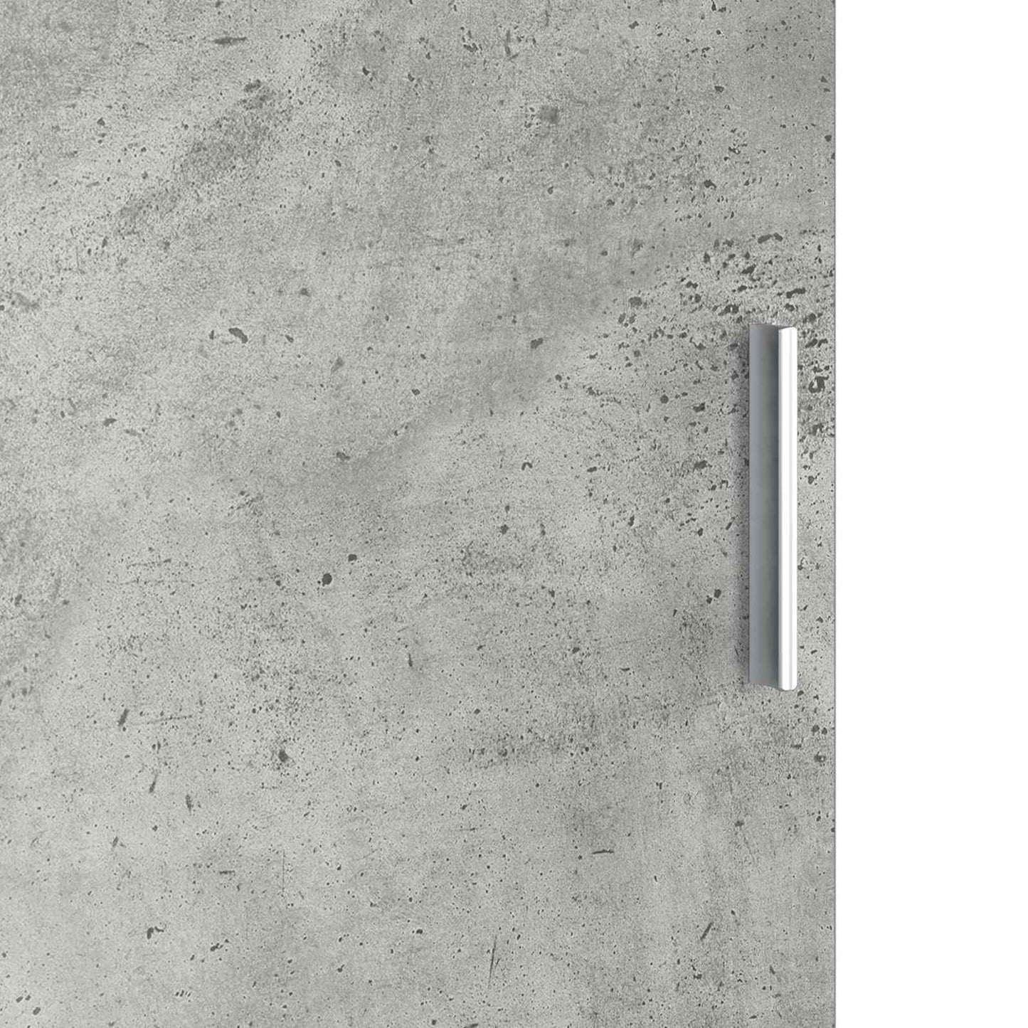 vidaXL Desk 2 pcs Concrete Grey