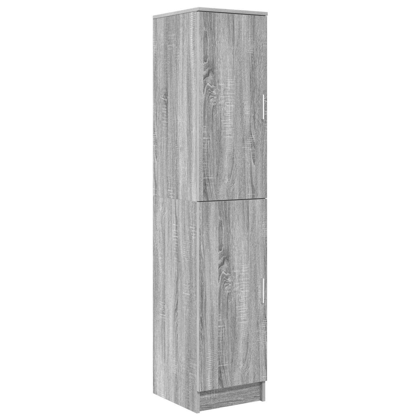 vidaXL Desk 2 pcs Grey Sonoma