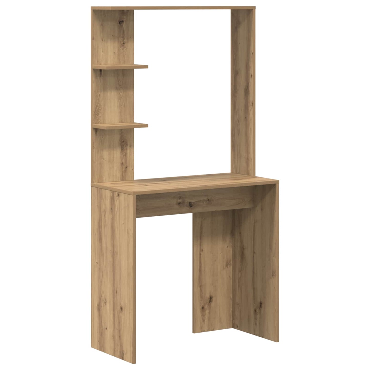 vidaXL Desk 2 pcs Artisan Oak
