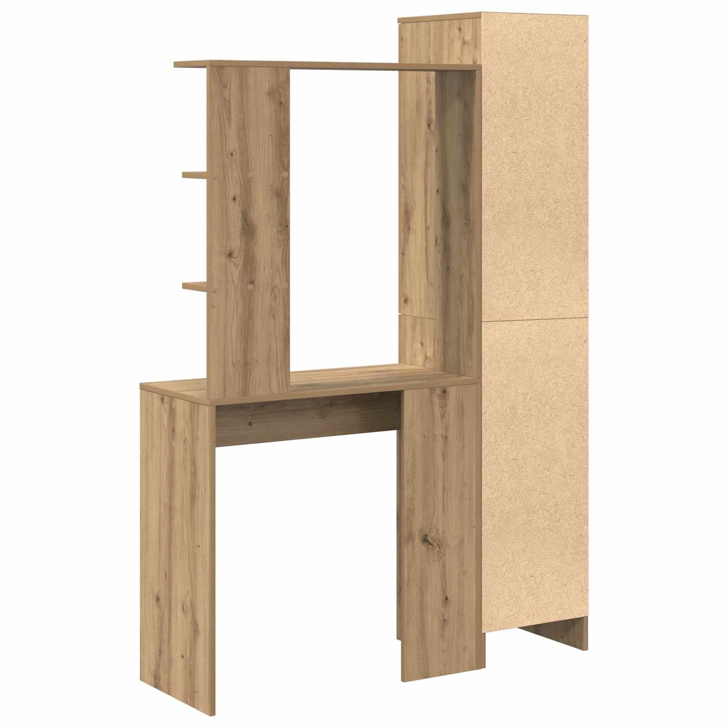 vidaXL Desk 2 pcs Artisan Oak
