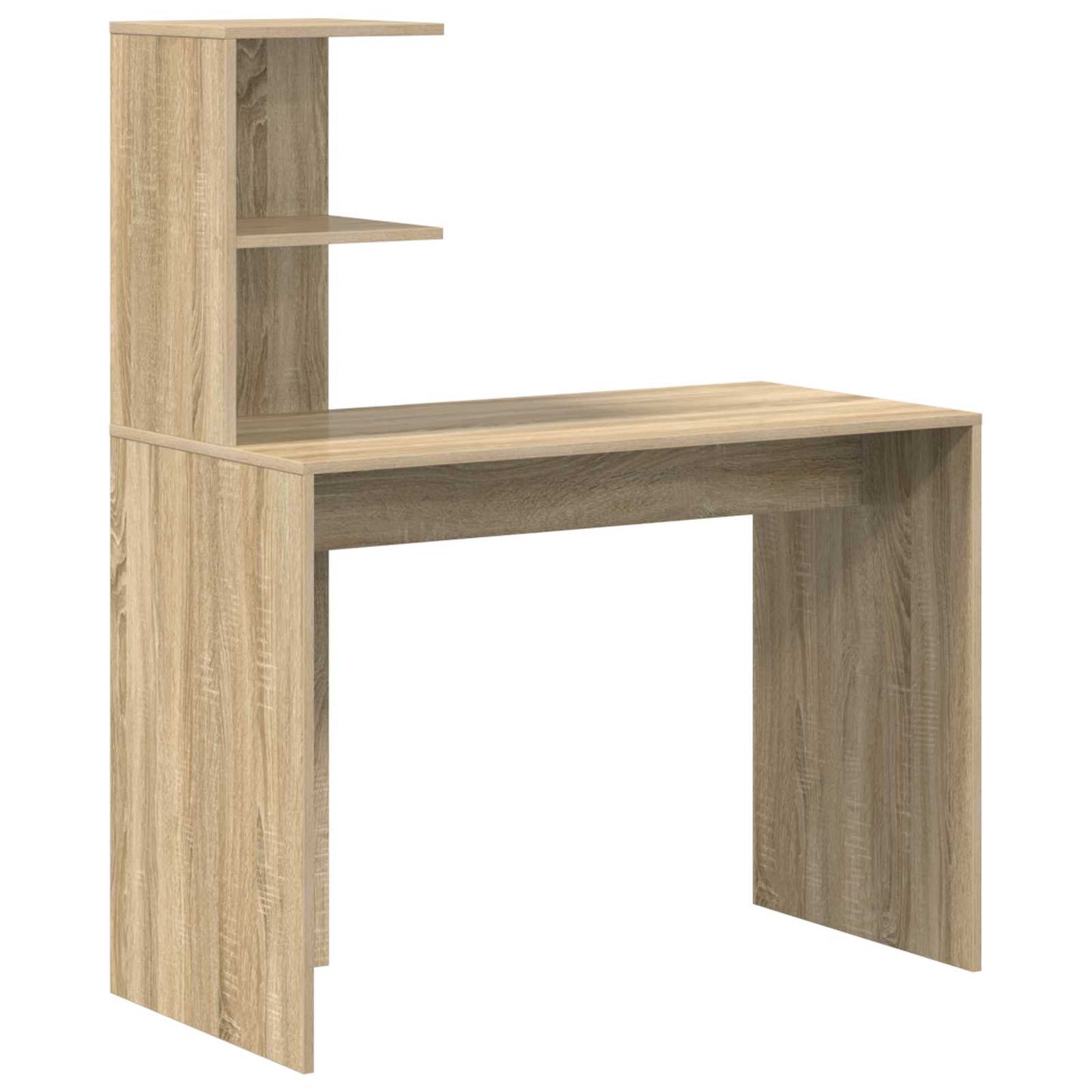 vidaXL Desk 2 pcs Sonoma Oak