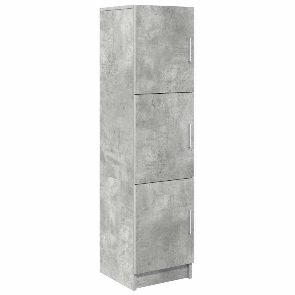 vidaXL Desk 2 pcs Concrete Grey
