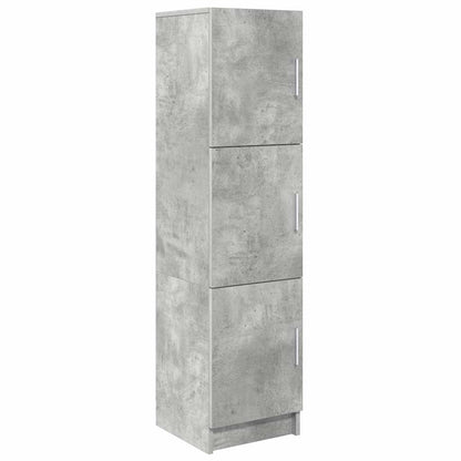 vidaXL Desk 2 pcs Concrete Grey