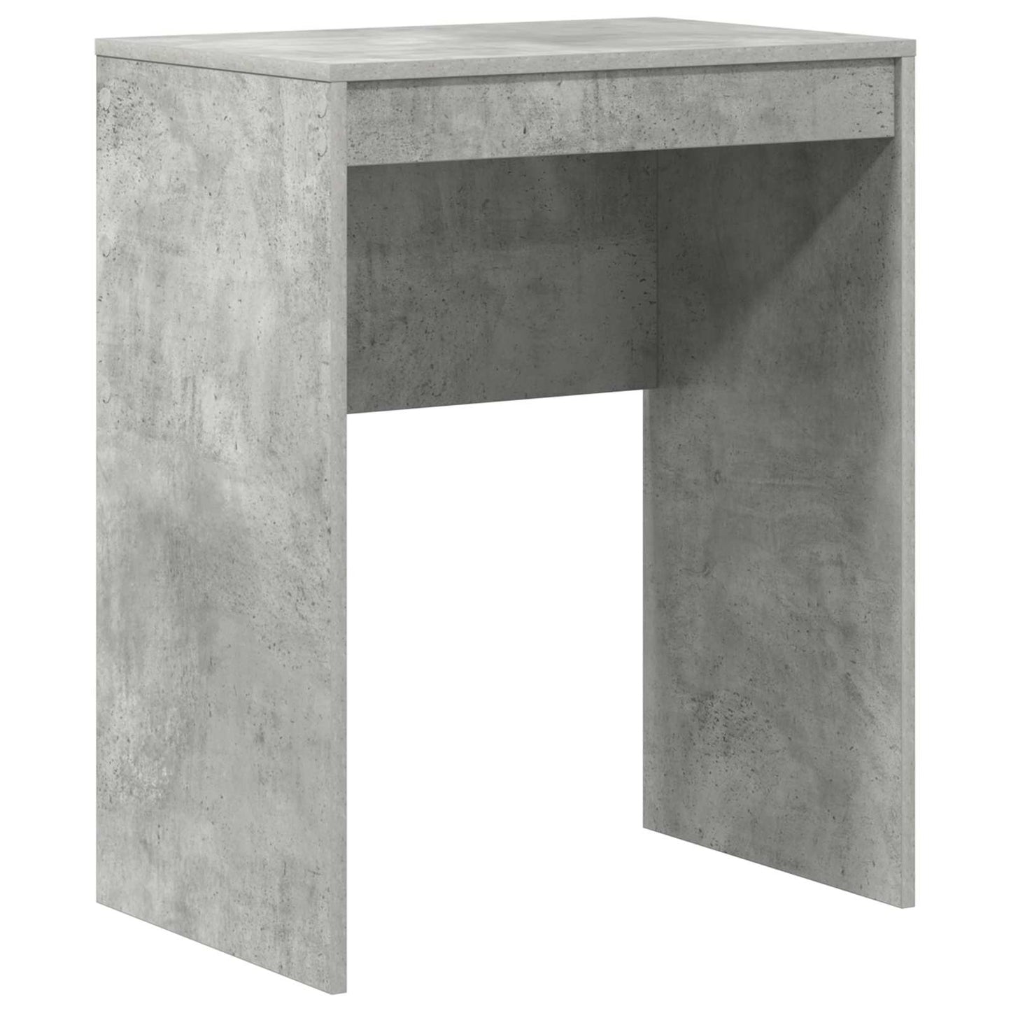 vidaXL Desk with Drawer with Shelf with Storage 2 pcs Concrete Grey