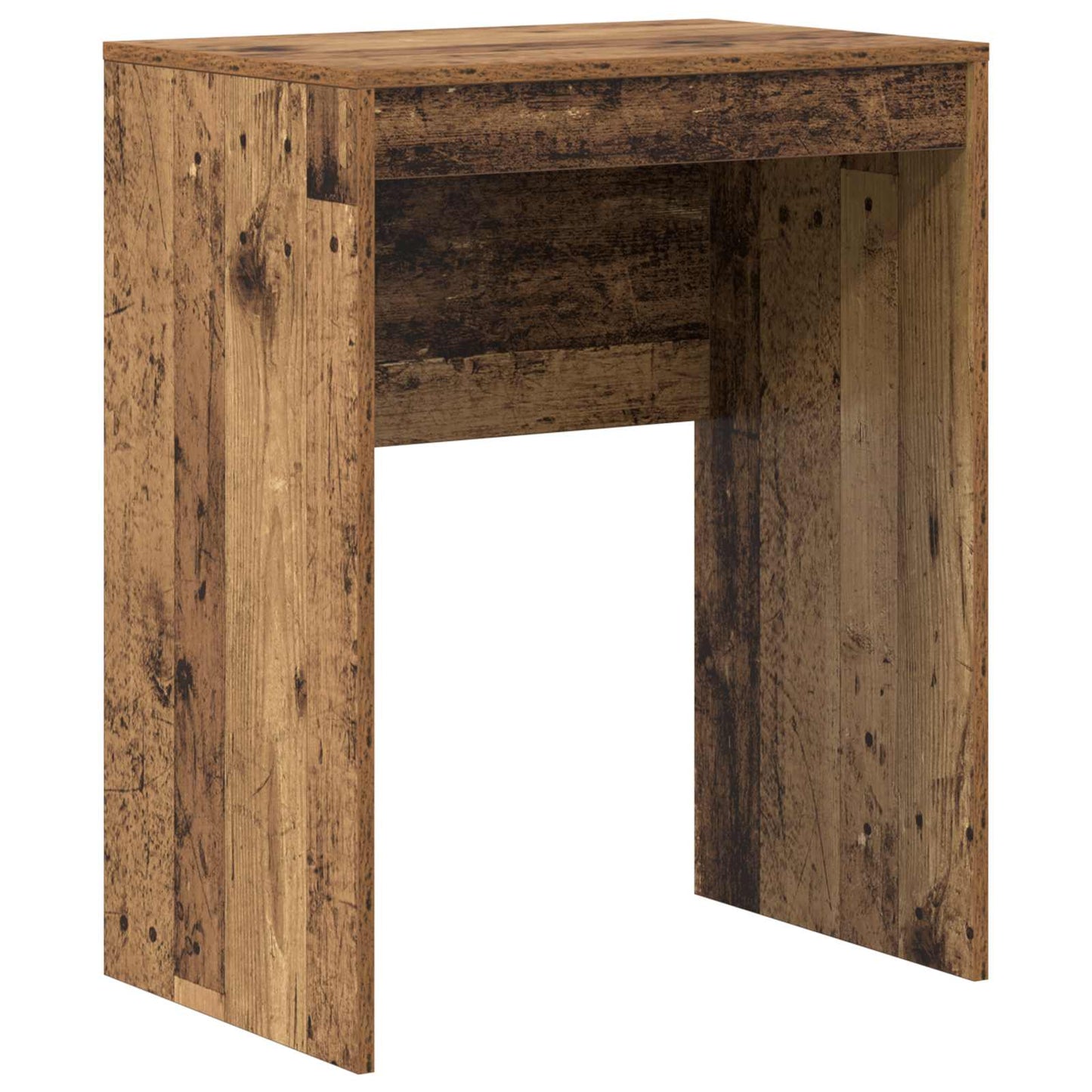 vidaXL Desk with Drawer with Shelf with Storage 2 pcs Old Wood