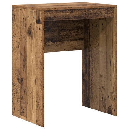 vidaXL Desk with Drawer with Shelf with Storage 2 pcs Old Wood