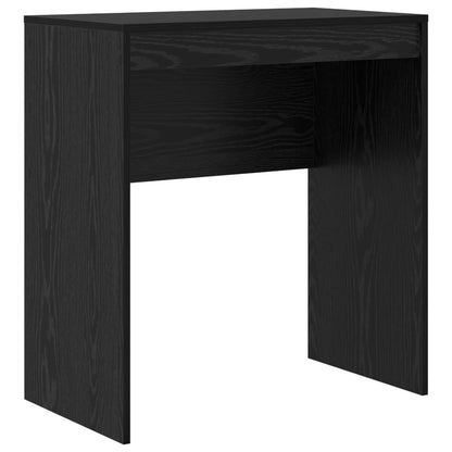 vidaXL Desk with Drawer with Shelf with Storage 2 pcs Black Oak