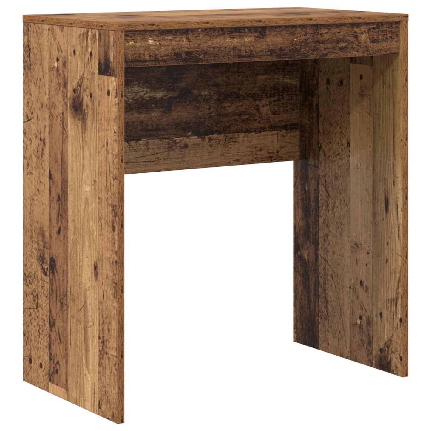 vidaXL Desk with Drawer with Shelf with Storage 2 pcs Old Wood