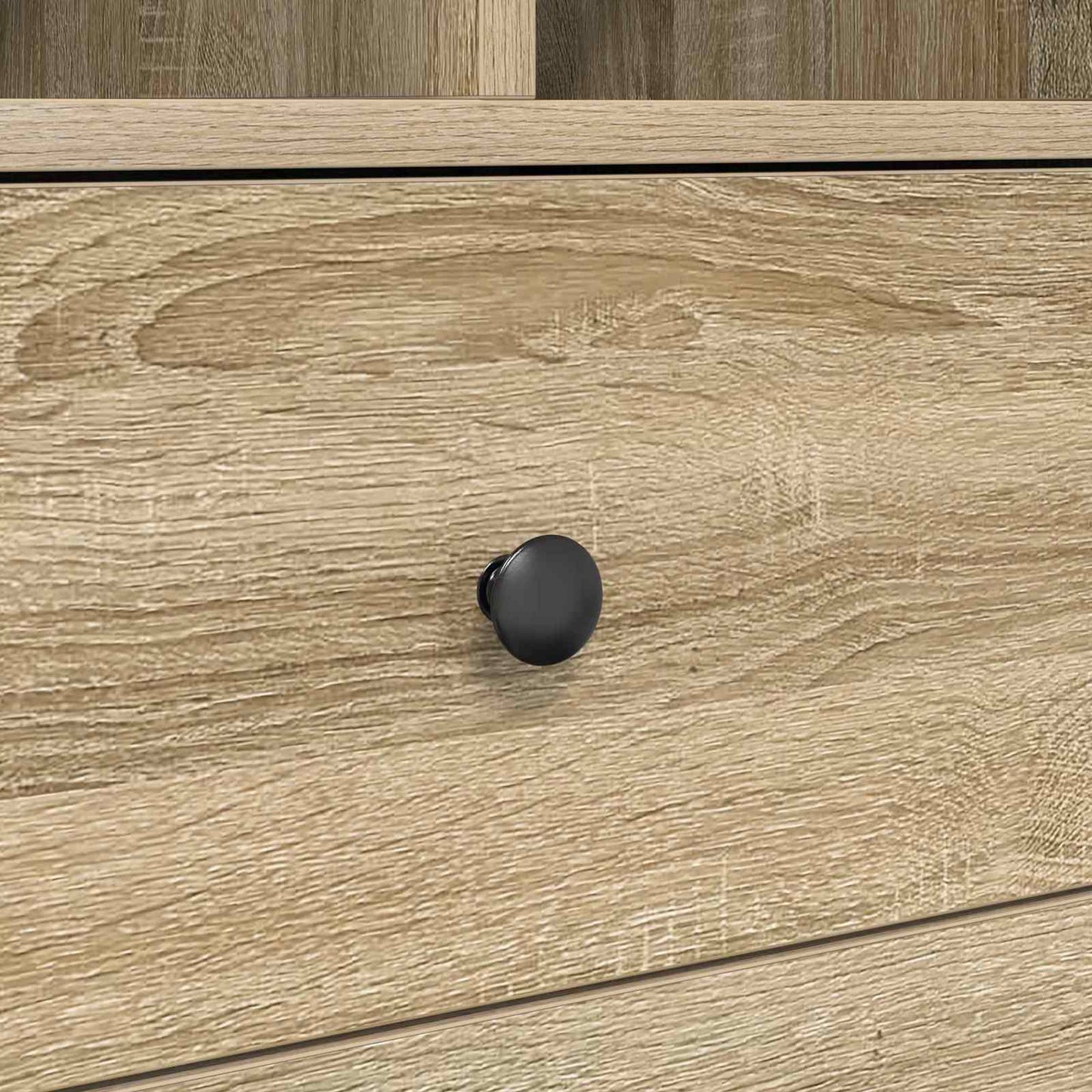 vidaXL Desk with Drawer with Shelf with Storage 2 pcs Sonoma Oak