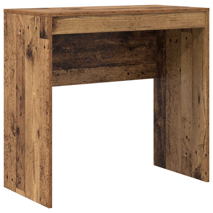 vidaXL Desk with Drawer with Shelf with Storage 2 pcs Old Wood