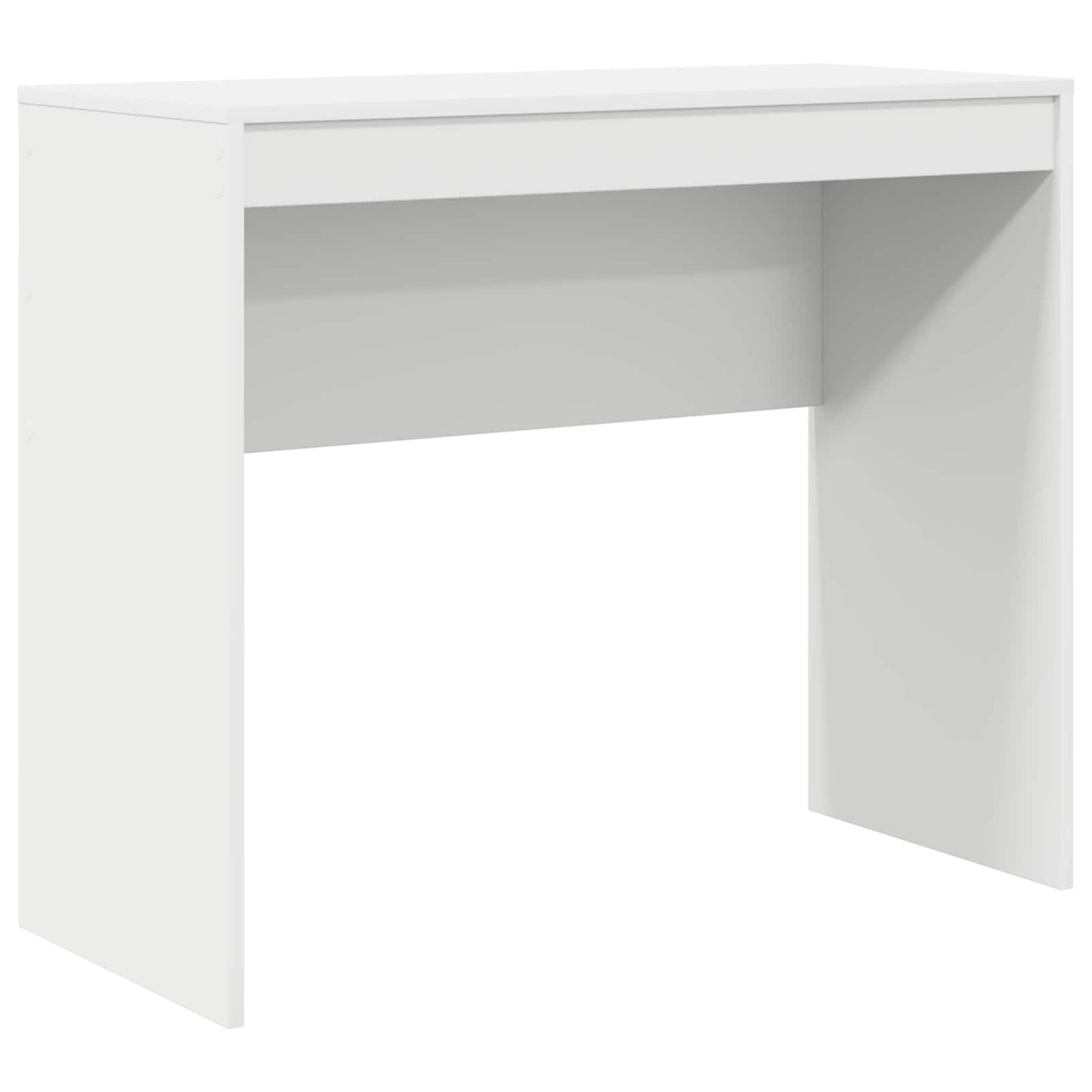 vidaXL Desk with Drawer with Shelf with Storage 2 pcs White