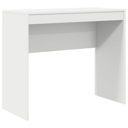 vidaXL Desk with Drawer with Shelf with Storage 2 pcs White