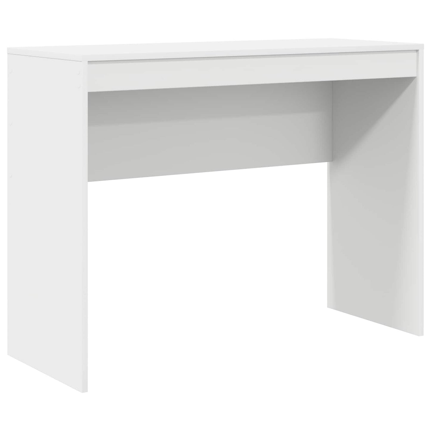 vidaXL Desk with Drawer with Shelf with Storage 2 pcs White