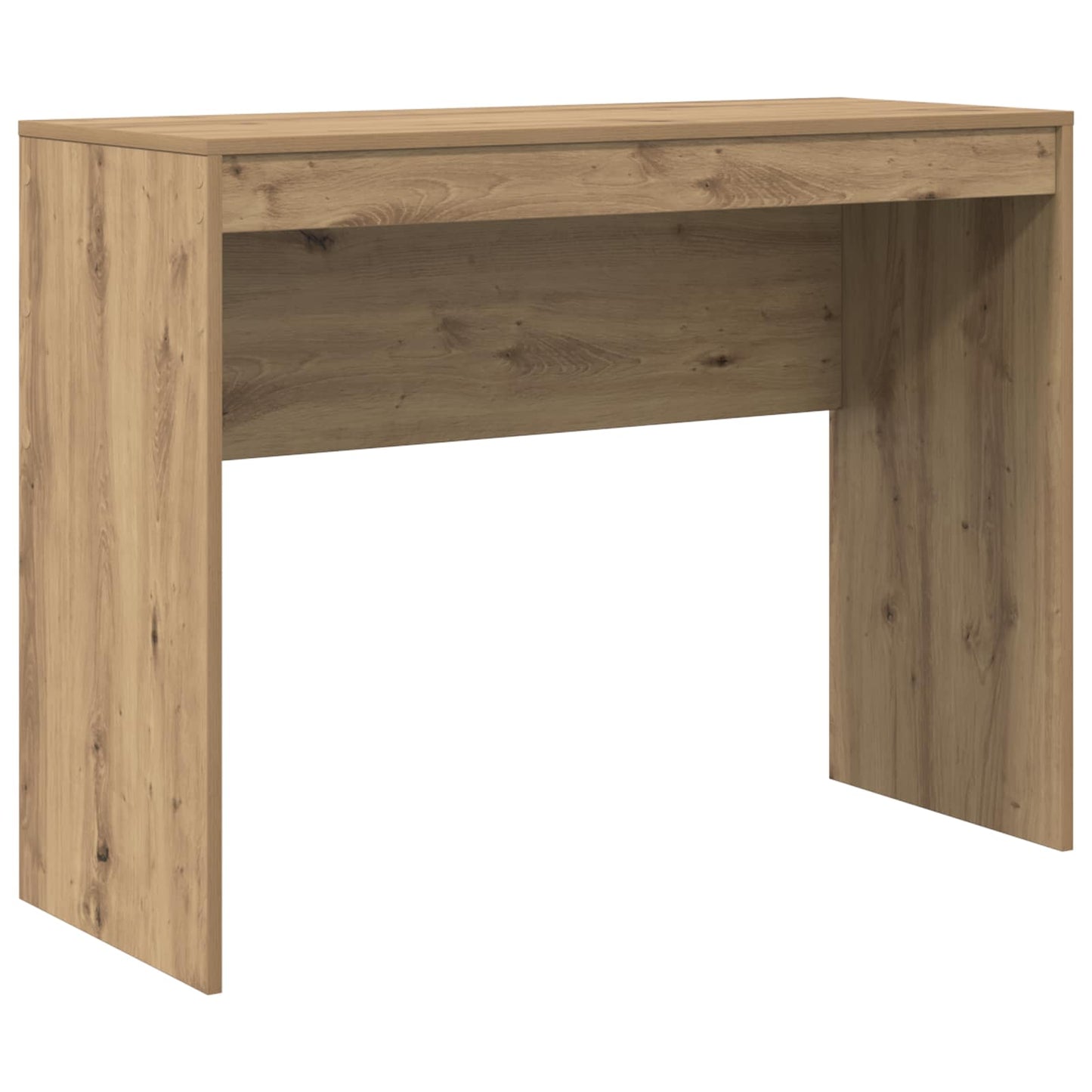 vidaXL Desk with Drawer with Shelf with Storage 2 pcs Artisan Oak