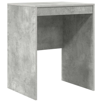 vidaXL Desk with Drawer with Shelf with Storage 2 pcs Concrete Grey