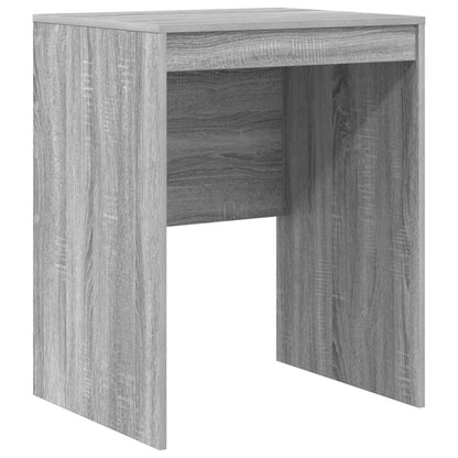 vidaXL Desk with Drawer with Shelf with Storage 2 pcs Grey Sonoma