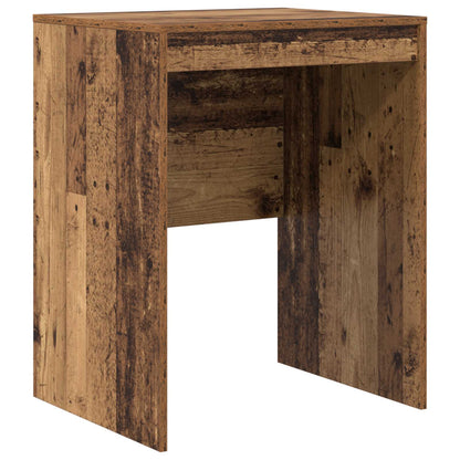 vidaXL Desk with Drawer with Shelf with Storage 2 pcs Old Wood
