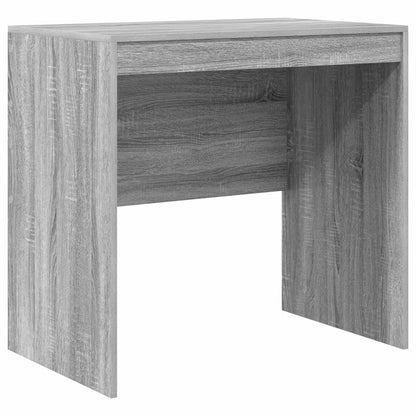 vidaXL Desk with Drawer with Shelf with Storage 2 pcs Grey Sonoma