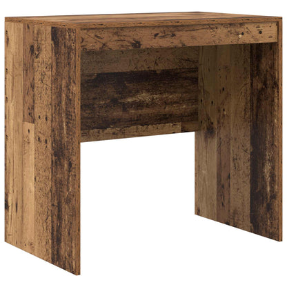 vidaXL Desk with Drawer with Shelf with Storage 2 pcs Old Wood