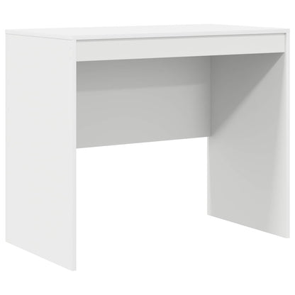vidaXL Desk with Drawer with Shelf with Storage 2 pcs White