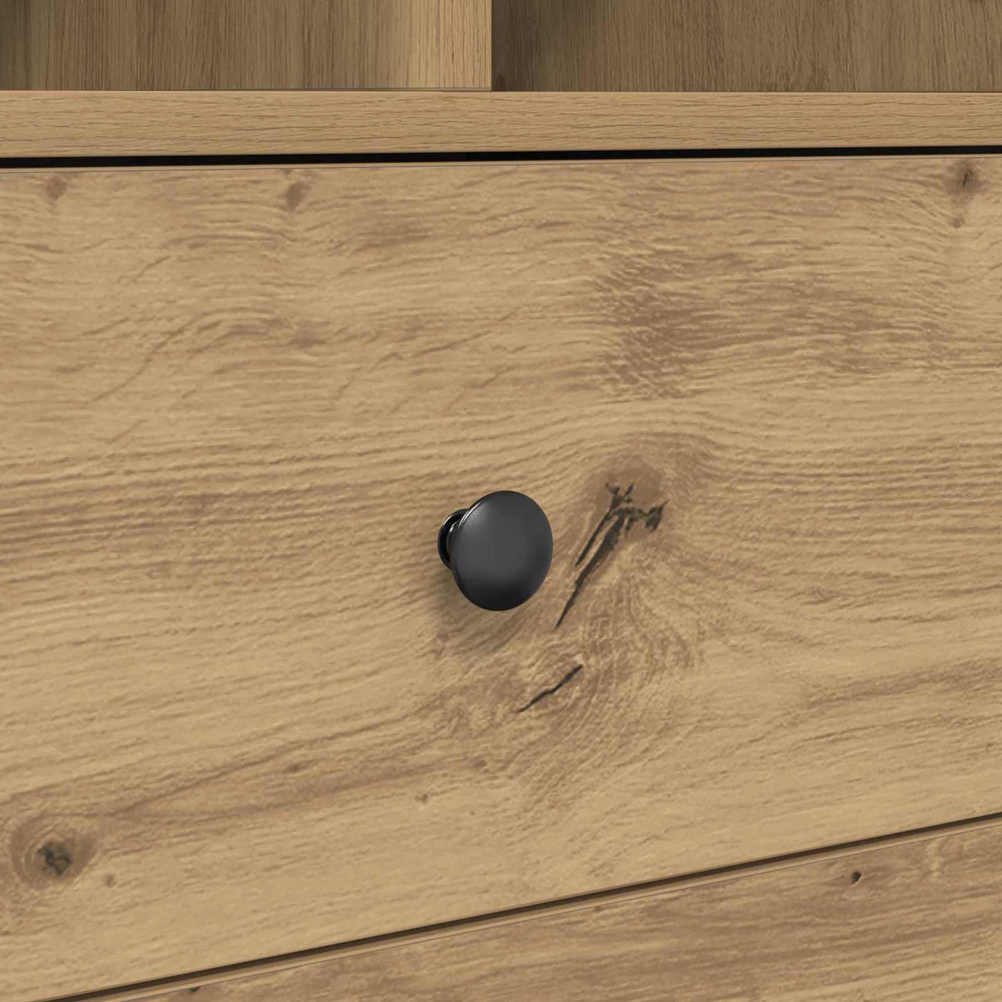 vidaXL Desk with Drawer with Shelf with Storage 2 pcs Artisan Oak