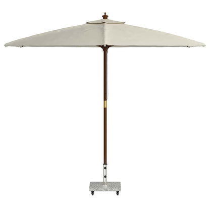 vidaXL Parasol Base 30kg Gery Granite Square