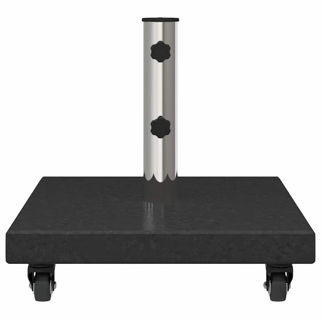 vidaXL Parasol Base 30kg Black Granite Square