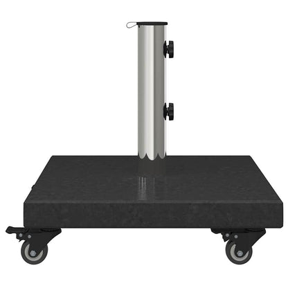 vidaXL Parasol Base 30kg Black Granite Square