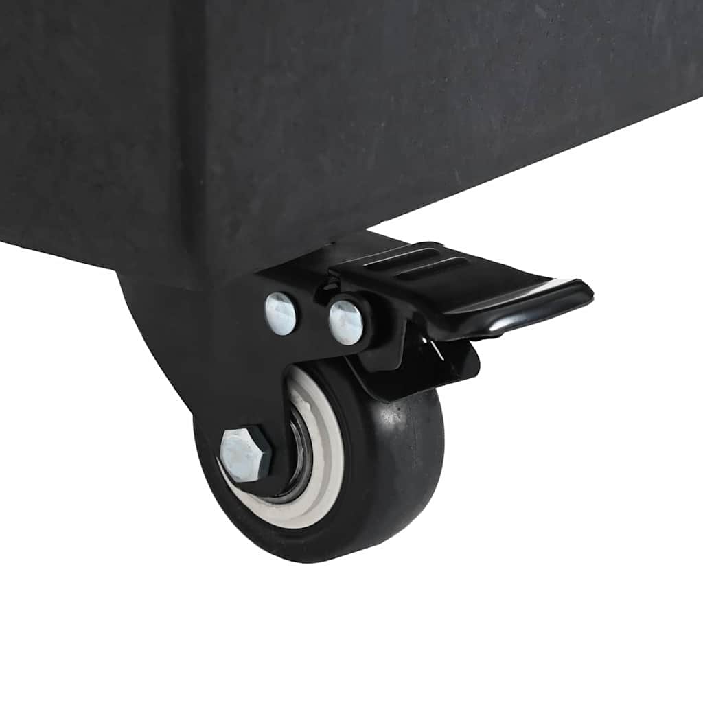 vidaXL Parasol Base Black 45 x 25 x 45 cm Granite