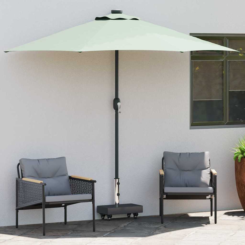 vidaXL Parasol Base Black 45 x 25 x 45 cm Granite