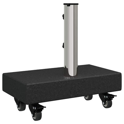 vidaXL Parasol Base Black 45 x 25 x 45 cm Granite