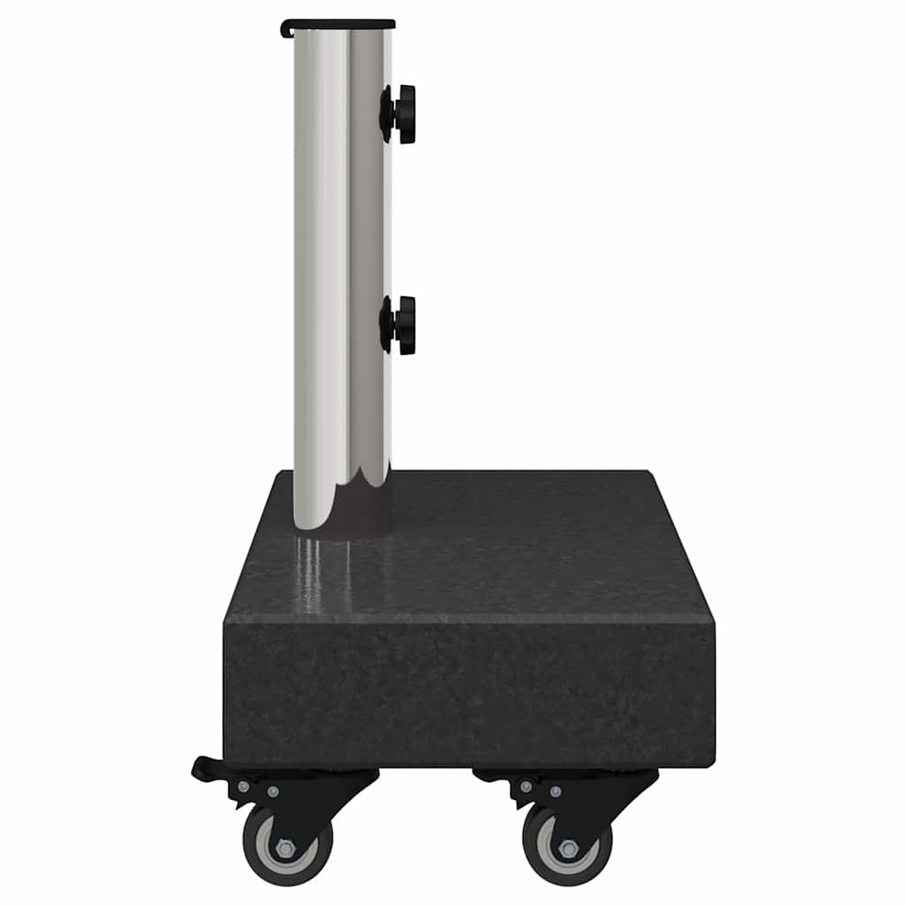 vidaXL Parasol Base Black 45 x 25 x 45 cm Granite