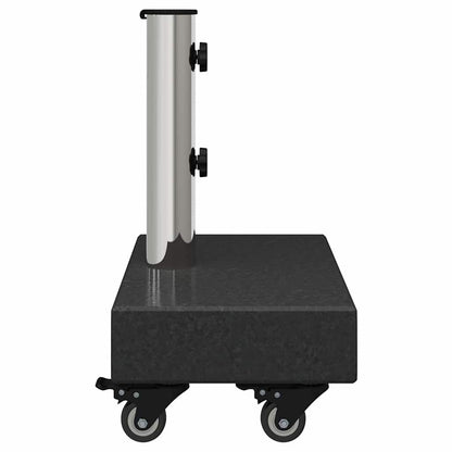 vidaXL Parasol Base Black 45 x 25 x 45 cm Granite