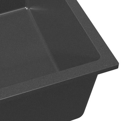 vidaXL Kitchen Sink Grey 54 x 44 x 20 cm Granite