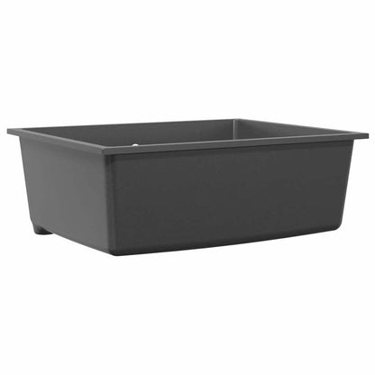 vidaXL Kitchen Sink Grey 54 x 44 x 20 cm Granite