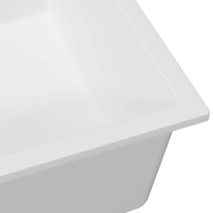 vidaXL Kitchen Sink White 54 x 44 x 20 cm Granite