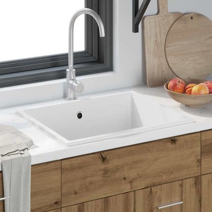 vidaXL Kitchen Sink White 54 x 44 x 20 cm Granite
