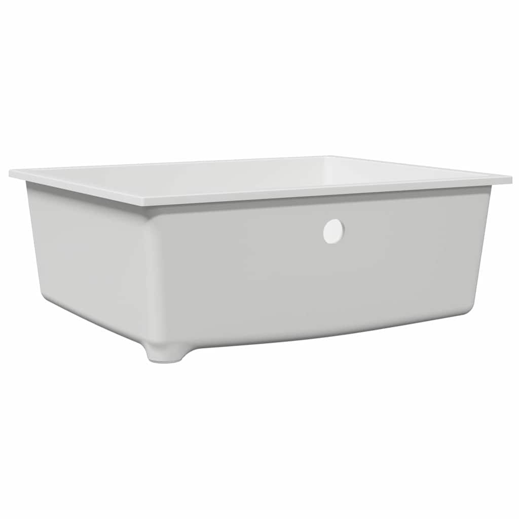 vidaXL Kitchen Sink White 54 x 44 x 20 cm Granite
