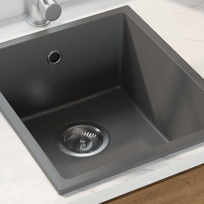 vidaXL Kitchen Sink Grey 38 x 44 x 20 cm Granite