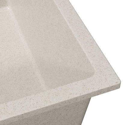 vidaXL Kitchen Sink Beige 38 x 44 x 20 cm Granite