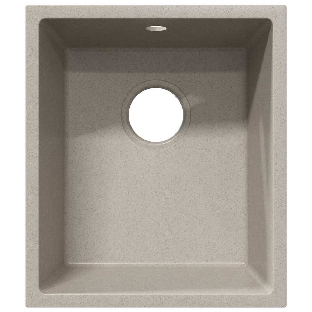 vidaXL Kitchen Sink Beige 38 x 44 x 20 cm Granite