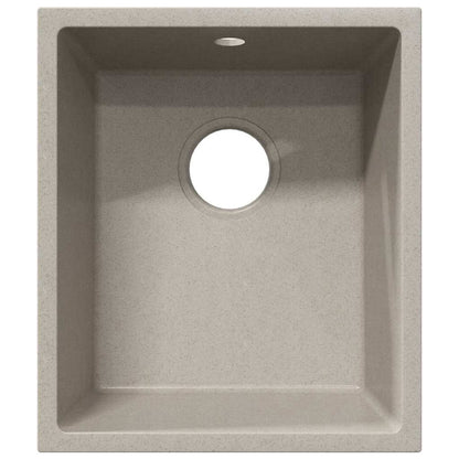 vidaXL Kitchen Sink Beige 38 x 44 x 20 cm Granite